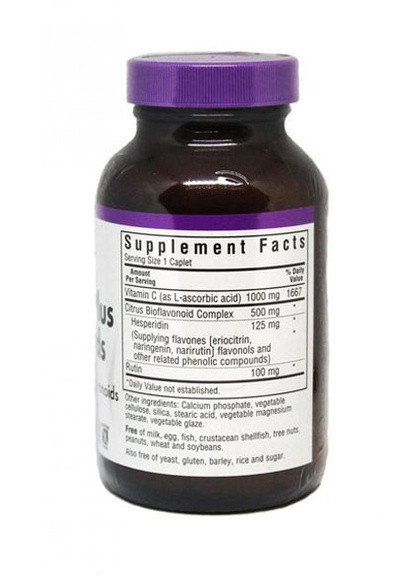 C-1000 mg Plus Bioflavonoids 90 Caps Bluebonnet Nutrition (256725582)
