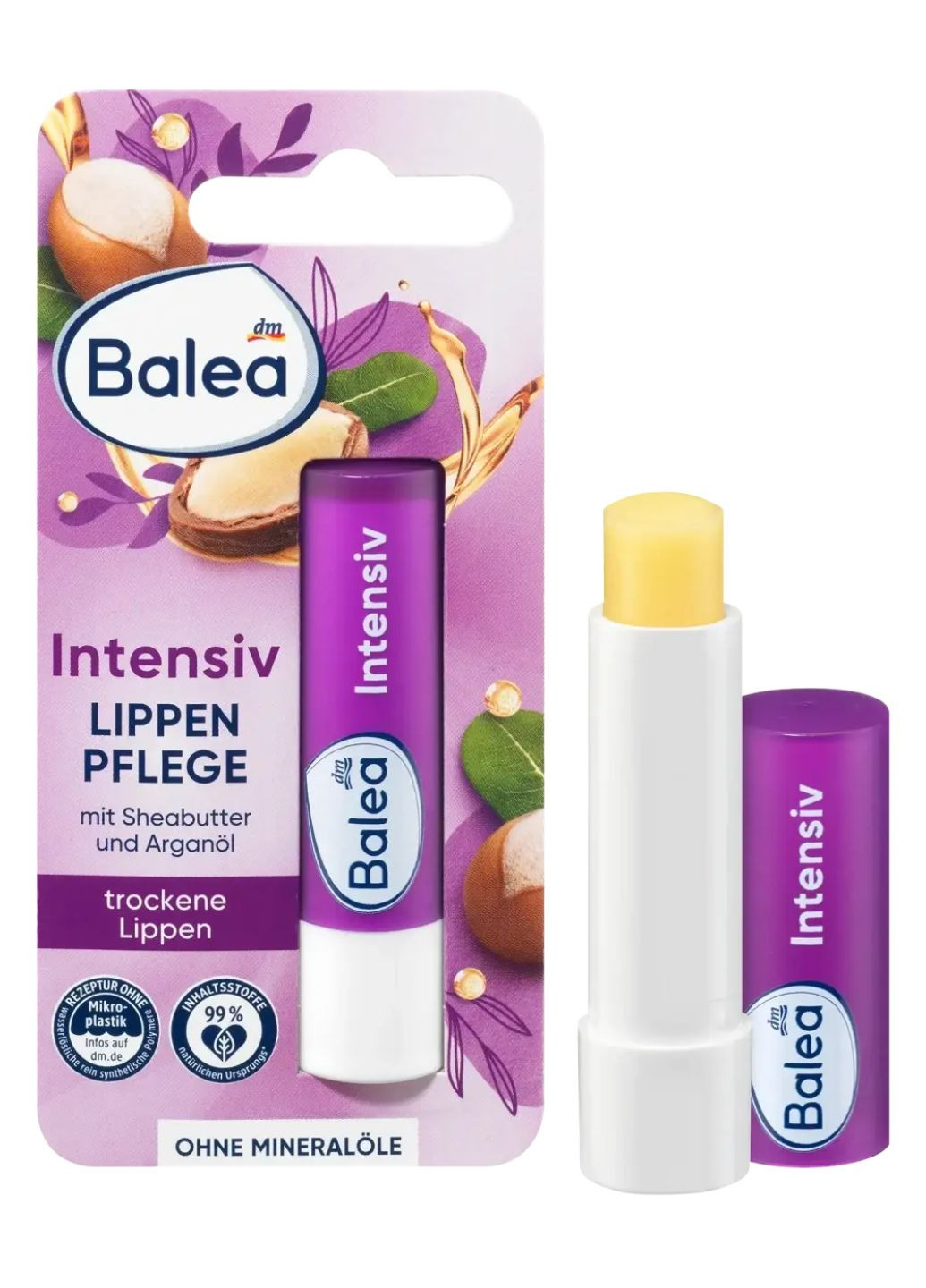 Бальзам для губ Lippen Pflege Intensiv 4.8 г Balea (266554704)
