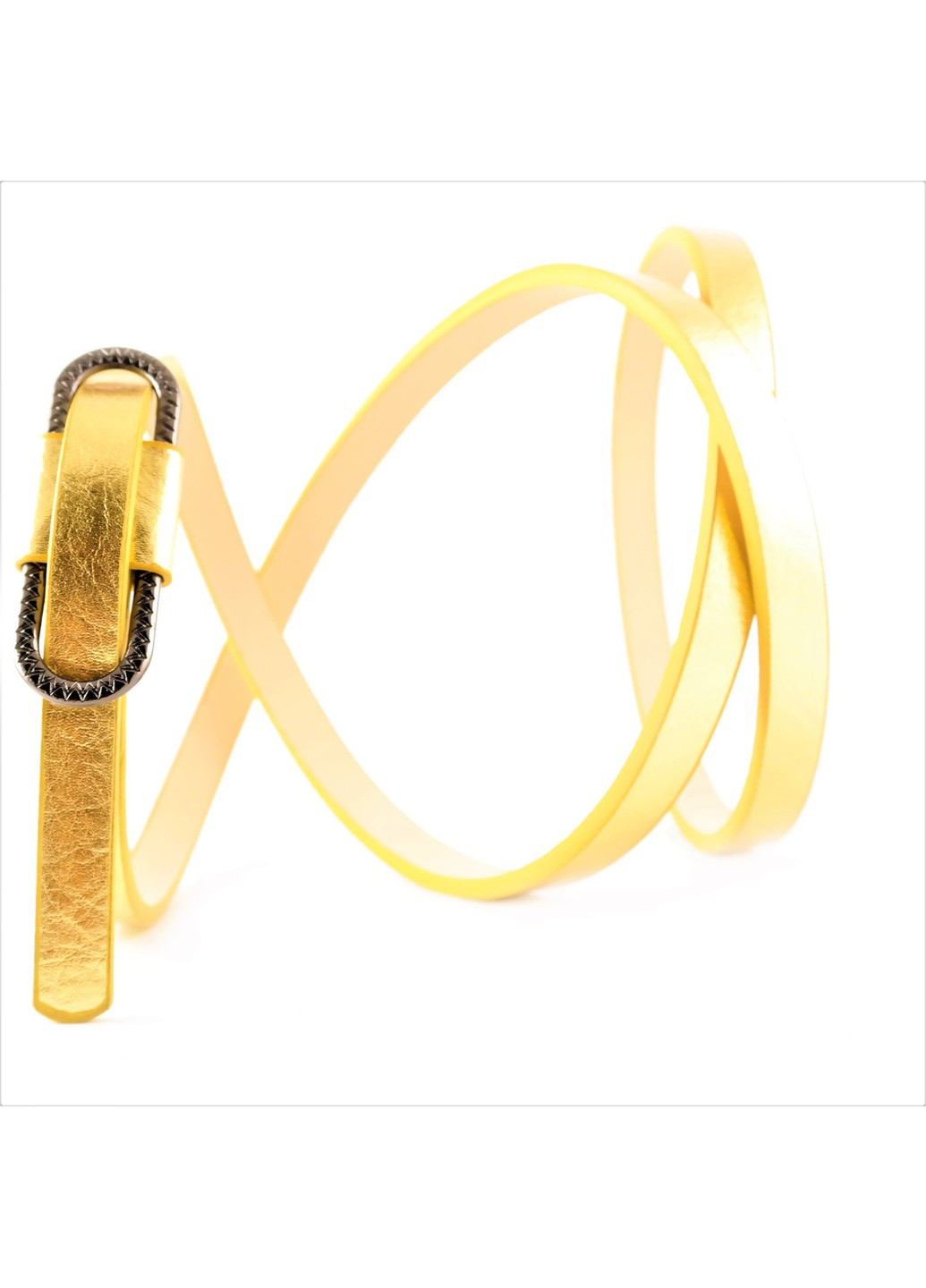 Ремень женский Weatro Золото-лимонный 0145zh-1kz Le-Mon (272596914)