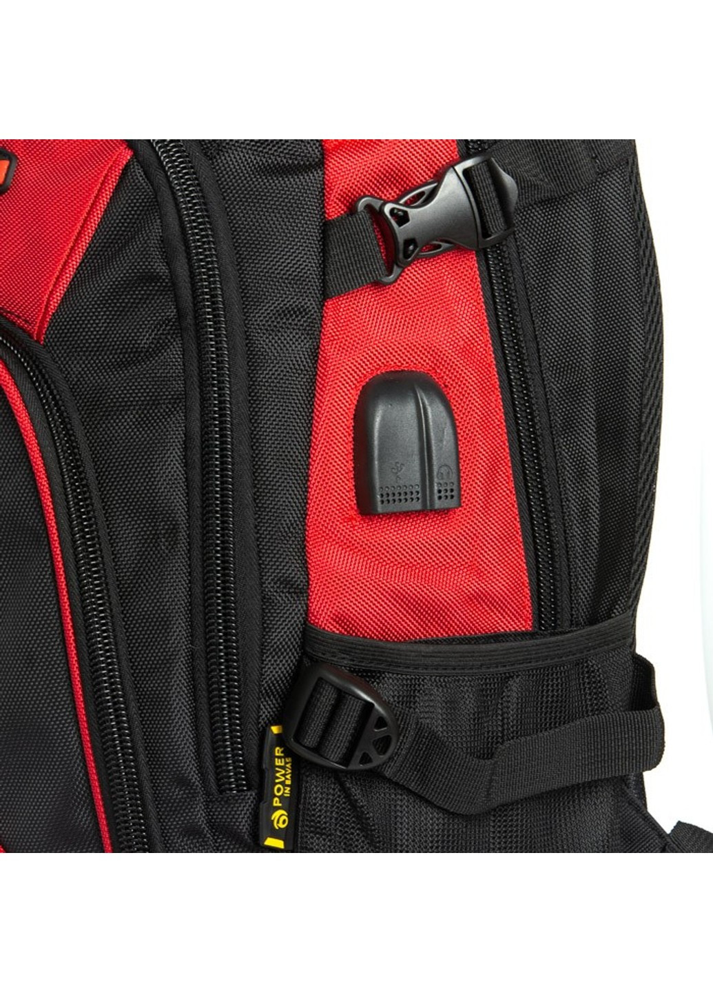 Рюкзак Міський нейлон 9617 red Power In Eavas (261771388)