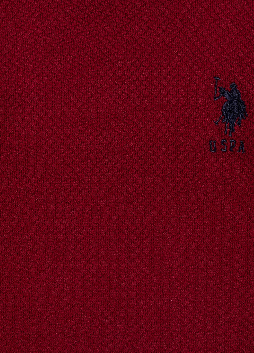 Бордовый свитер на мальчика U.S. Polo Assn.