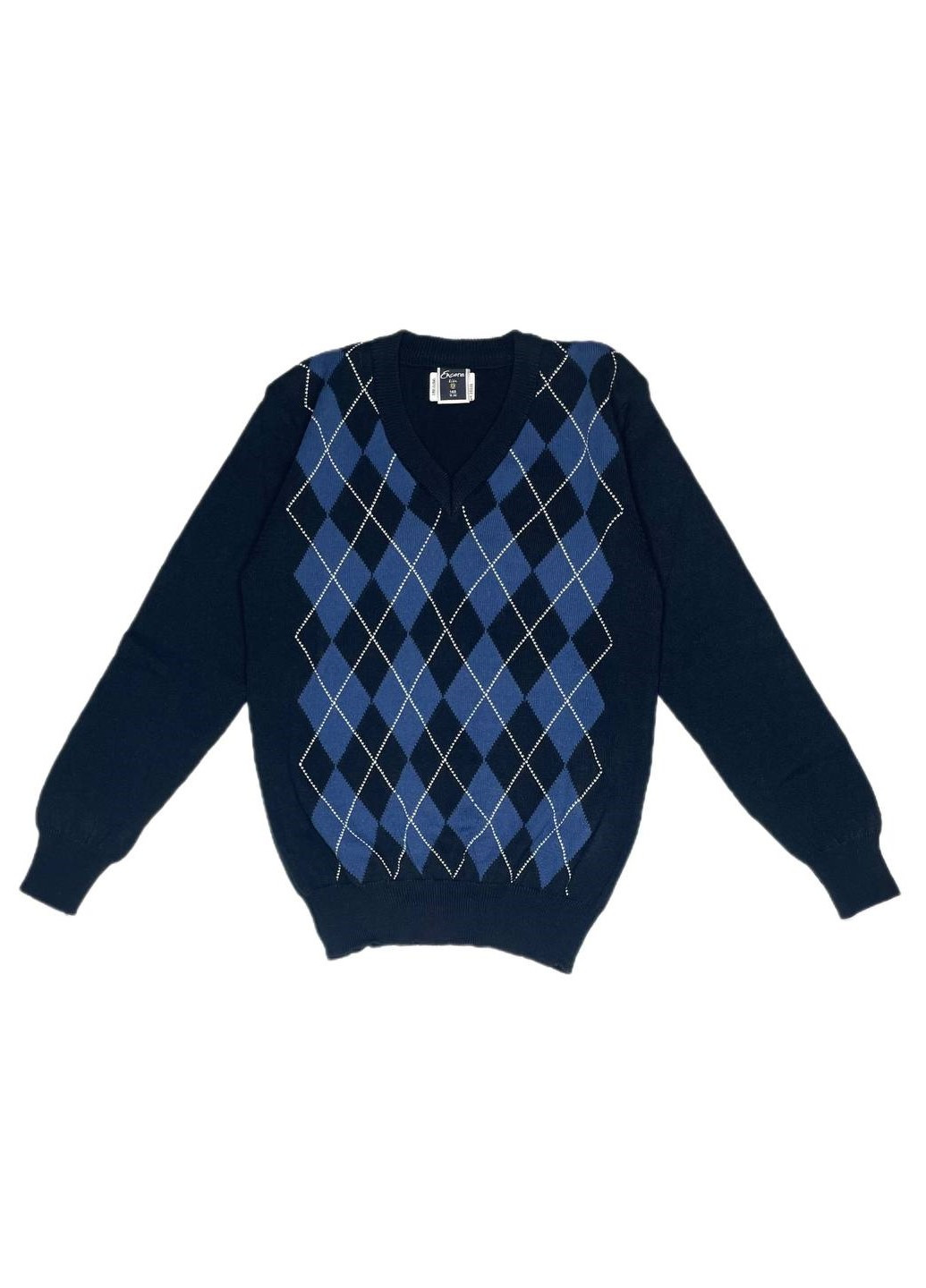 Темно-синій демісезонний светр Encore