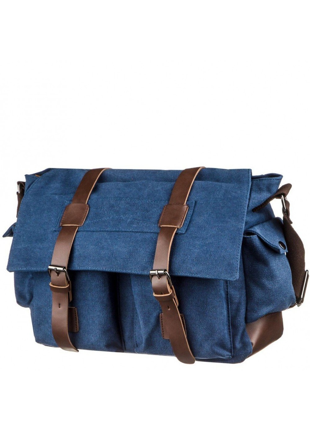 Мужская текстильная синяя сумка 20148 Vintage (262522906)