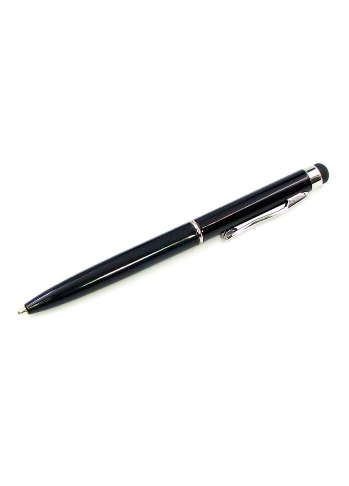 Стілус ємнісний, з кульковою ручкою колір чорний ЦБ-00224844 No Brand (264824504)