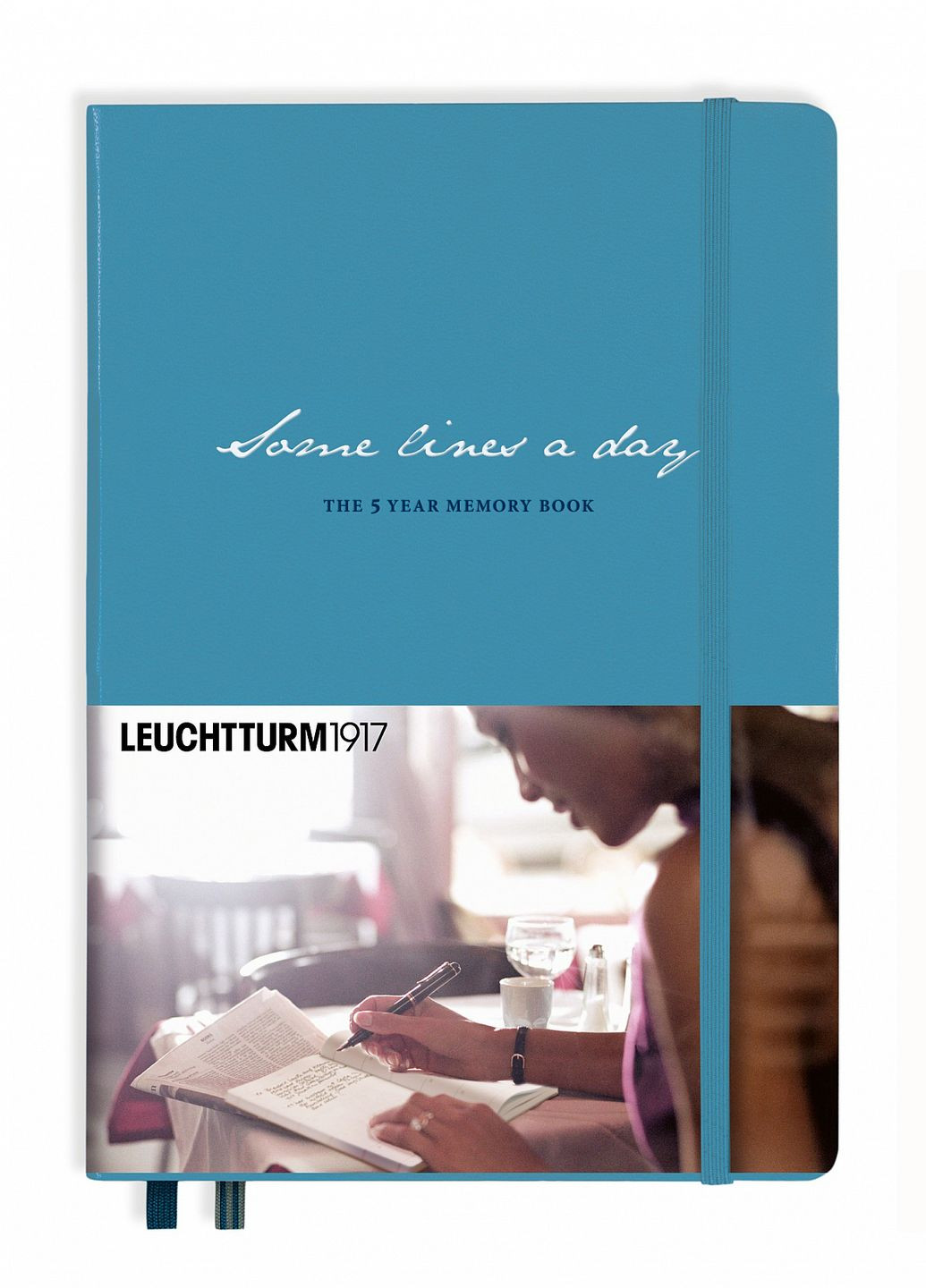 Дневник Some lines a day на 5 лет, голубой Leuchtturm1917 (269901181)