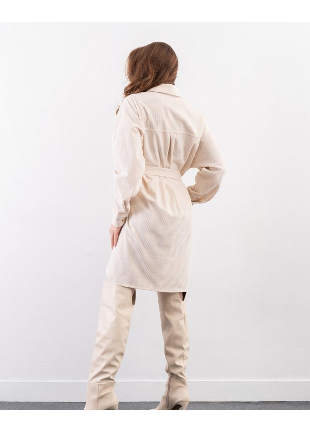 Молочна повсякденний сукня sa-496 l/xl молочний ISSA PLUS