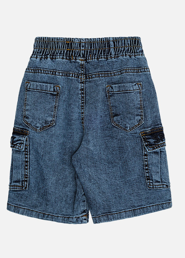 Джинсовые шорты для мальчика цвет синий ЦБ-00220442 ALG (259423293)