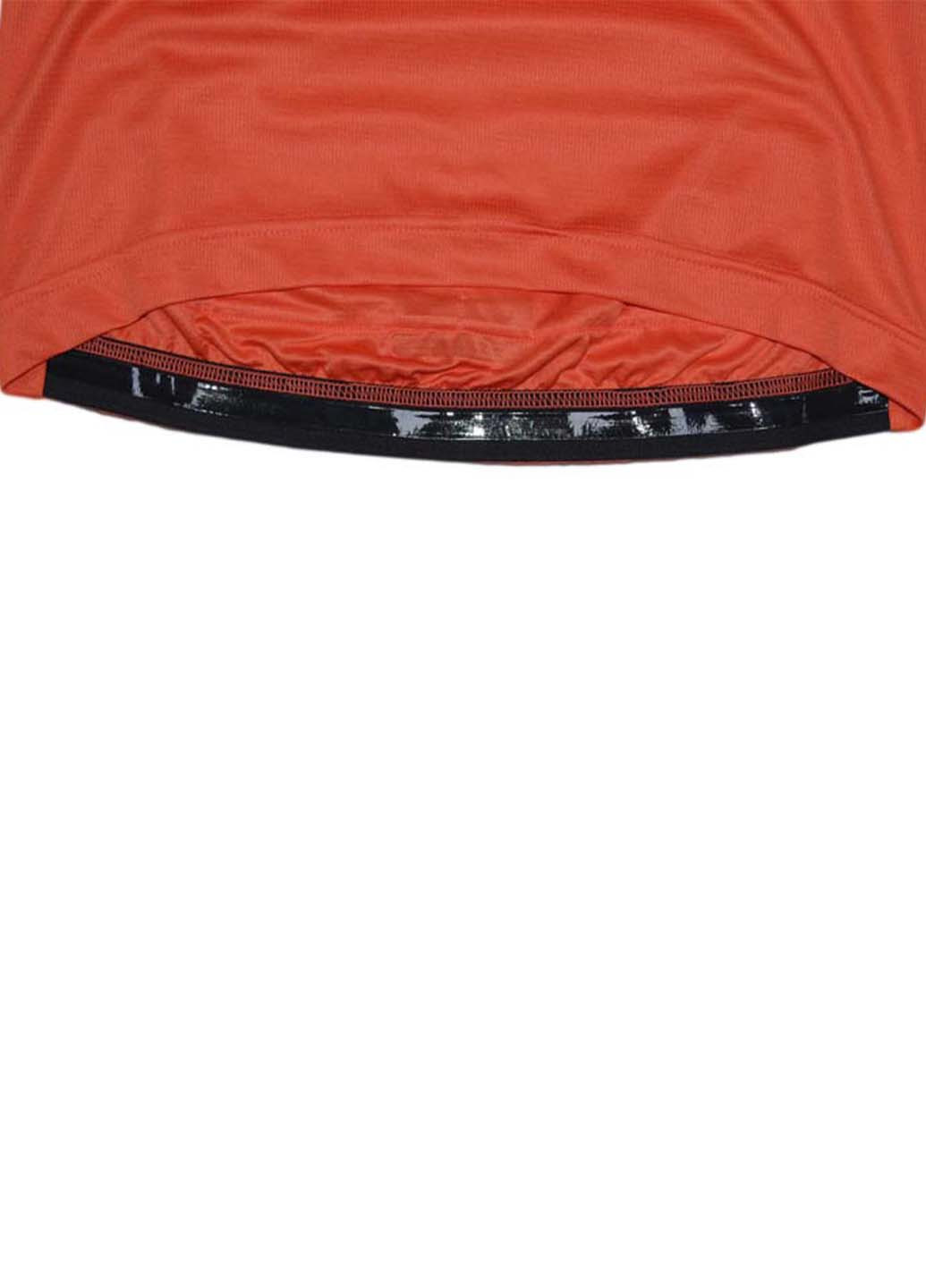 Помаранчева літня футболка для велоспорта f87521 adidas