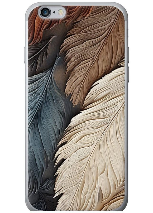 2D пластиковый чехол 'Листья в стиле бохо' для Endorphone Apple iPhone 6 Plus (265398913)