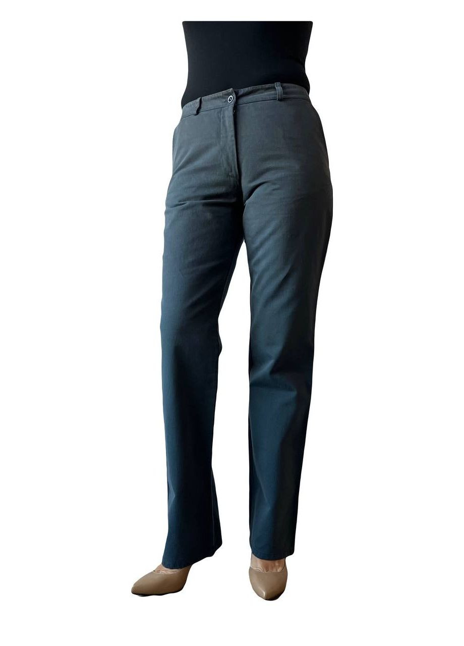 Серые кэжуал демисезонные брюки Pinko