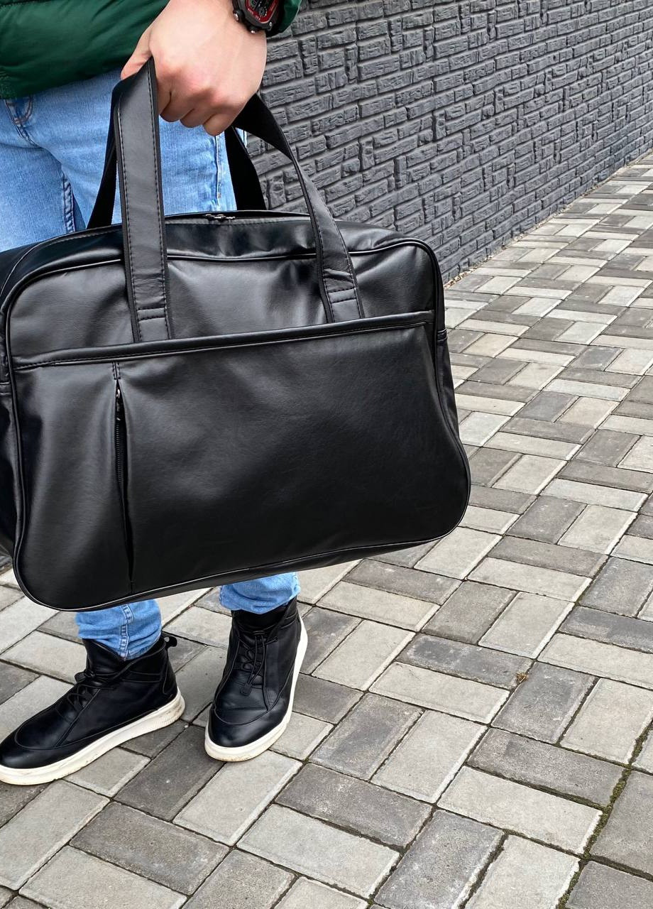 Чоловіча повсякденна спортивна дорожня чорна сумка класична Absolute No Brand (258260643)
