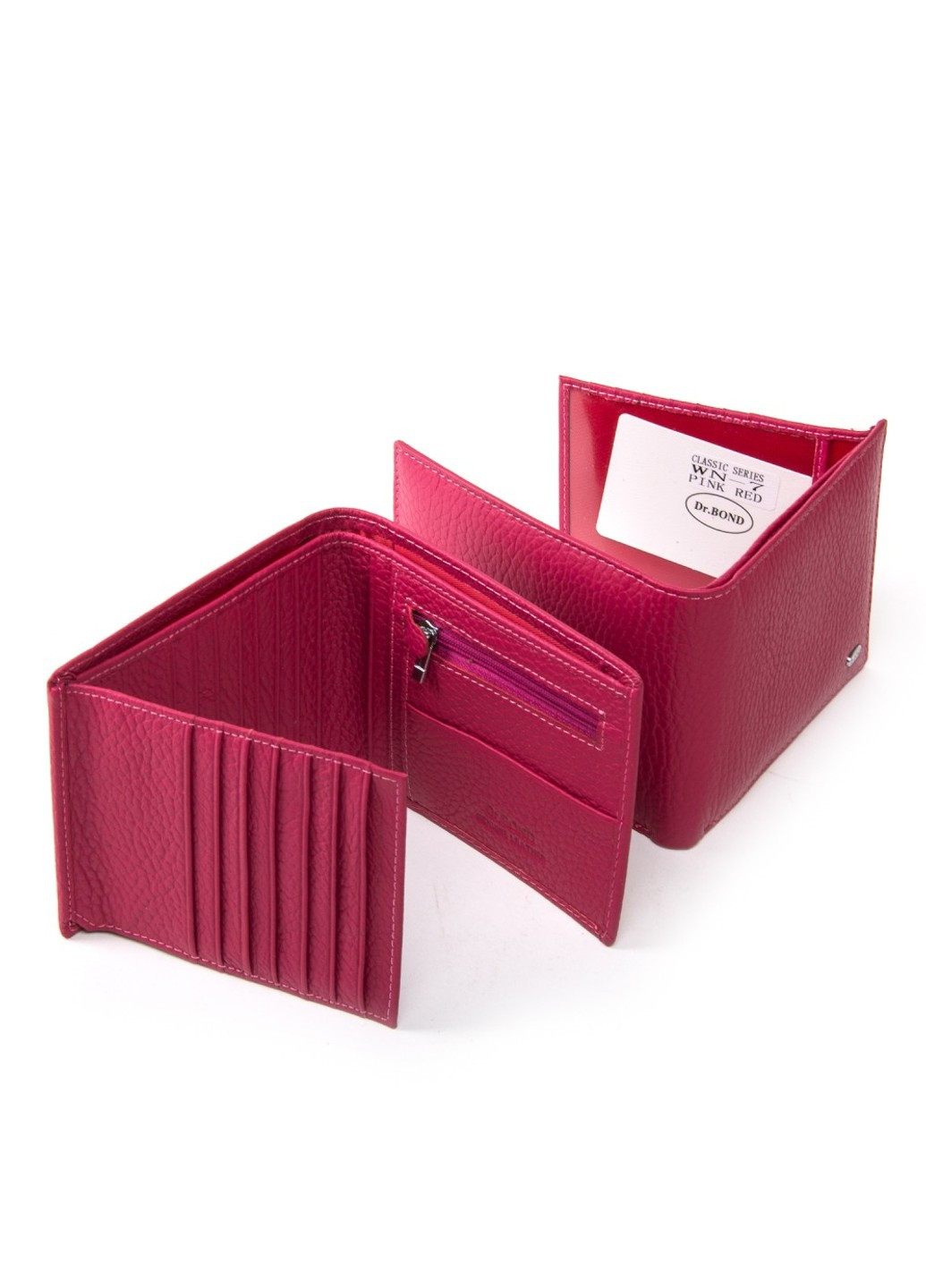 Кошелек из натуральной кожи Classik WN-7 black Dr. Bond (261551161)