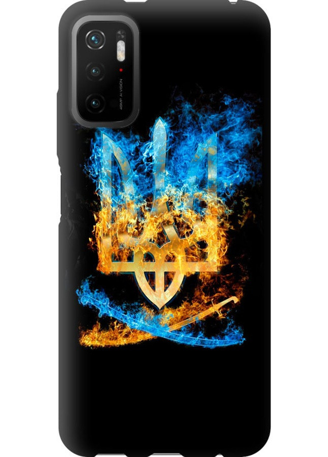 TPU чорний чохол 'Герб' для Endorphone Xiaomi Redmi Note 10 5G (257790463)