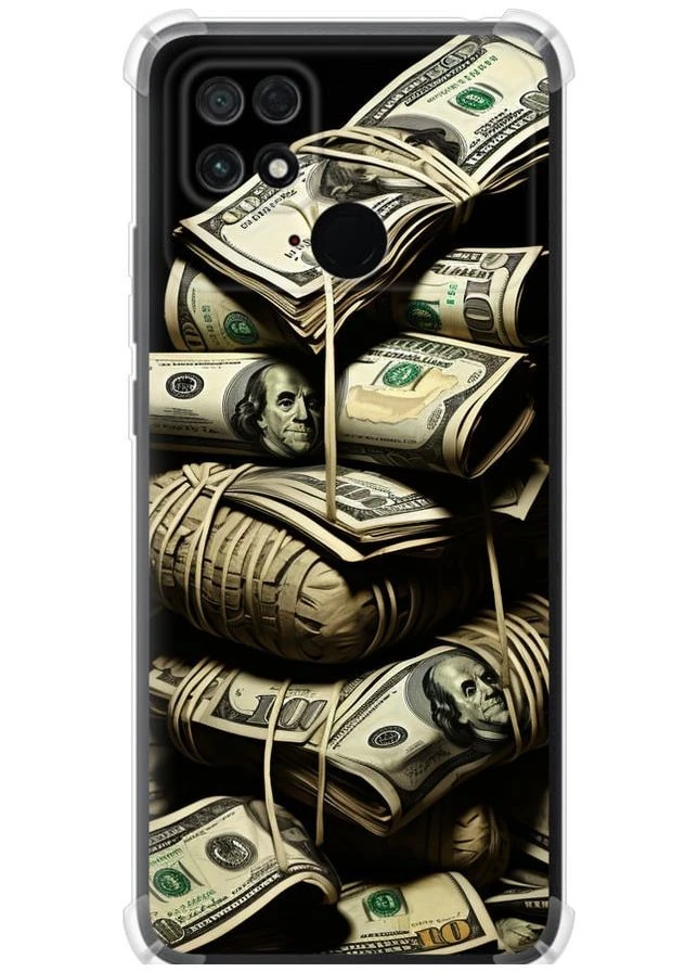 Силикон с усиленными углами чехол 'Big money' для Endorphone Xiaomi Poco C40 (267320320)