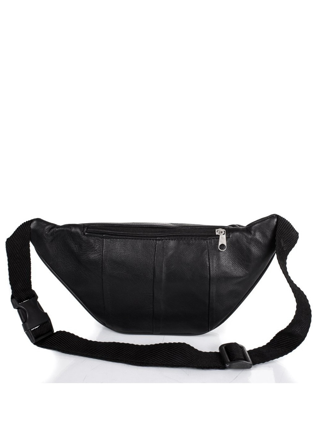 Чоловіча шкіряна чорна сумка на пояс sk2423-2 TuNoNa (263360765)