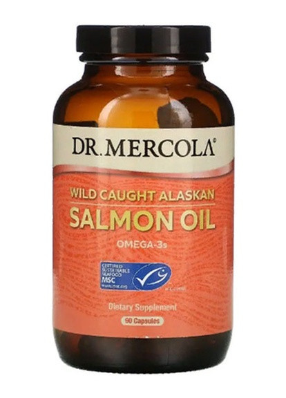 Wild Caught Alaskan Salmon Oil 90 Caps Dr. Mercola (256722005)