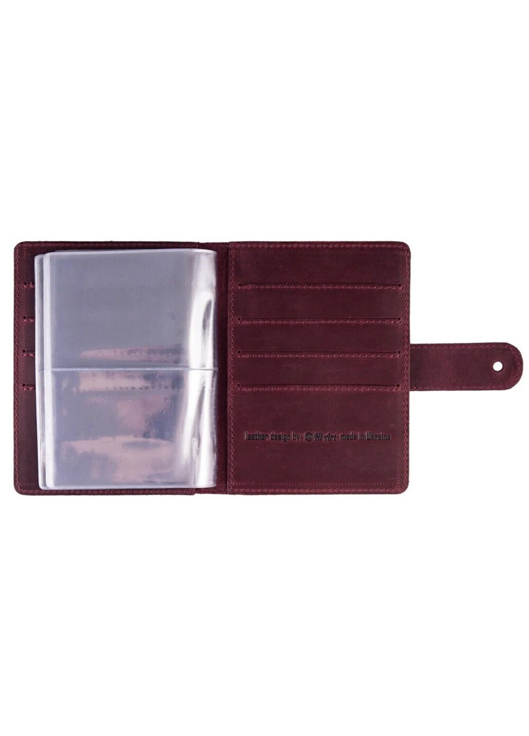 Кожаный картхолдер «Mehendi Classic» CH-06 Shabby Plum Hi Art (269089453)