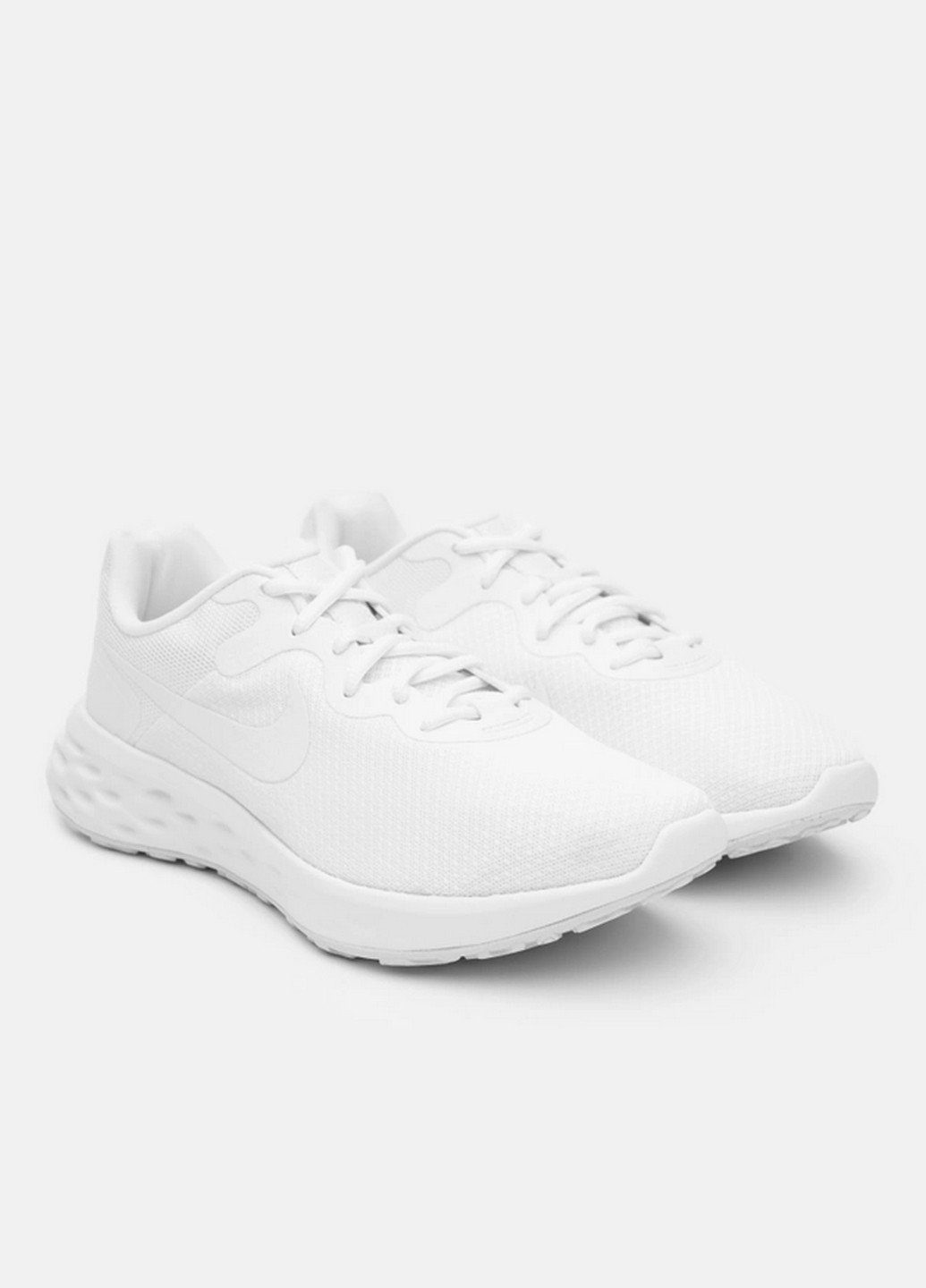 Белые демисезонные мужские кроссовки Nike REVOLUTION 6