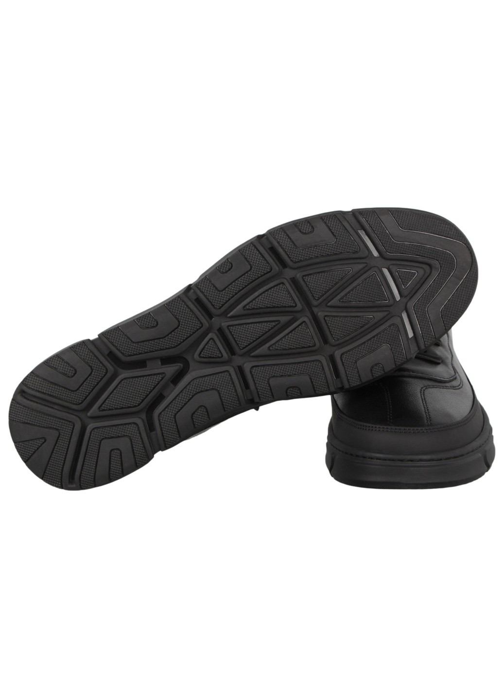 Черные демисезонные мужские кроссовки 198035 Cosottinni