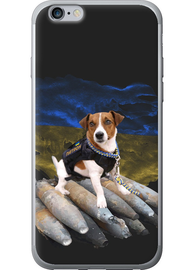 Силіконовий протиударний с посиленими кутами чохол 'Патрон ' для Endorphone Apple iPhone 6s Plus (258486450)