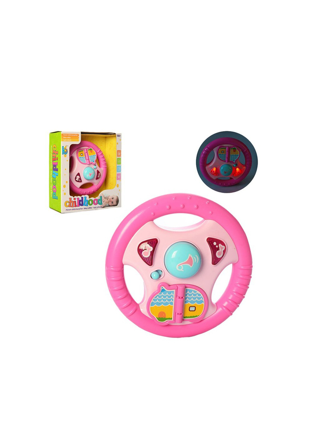Развивающая игрушка "Марко музыкальное" цвет розовый ЦБ-00202035 Bambi (259421794)