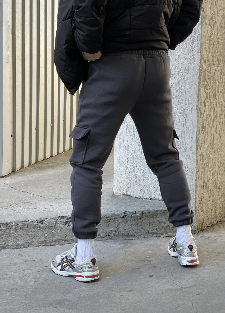 Теплі чоловічі штани No Brand (256900406)