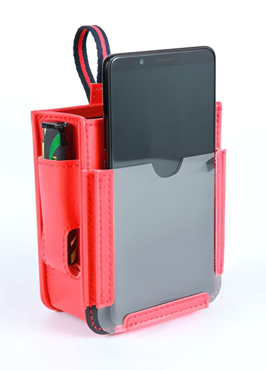 Автомобильный карман-держатель из эко-кожи многофункциональный Red Ultimate Speed (261763820)