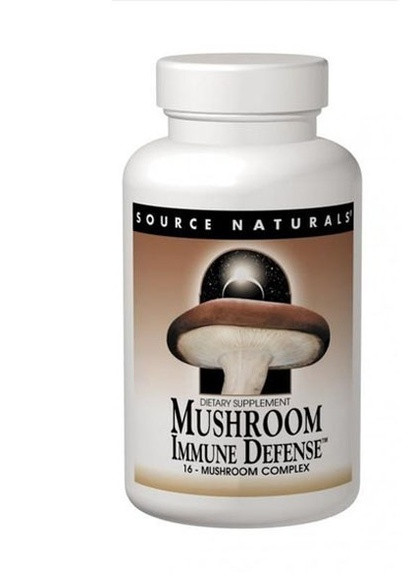 Mushroom Immune Defense, 16 Mushroom Complex 60 Tabs Source Naturals (256719673)