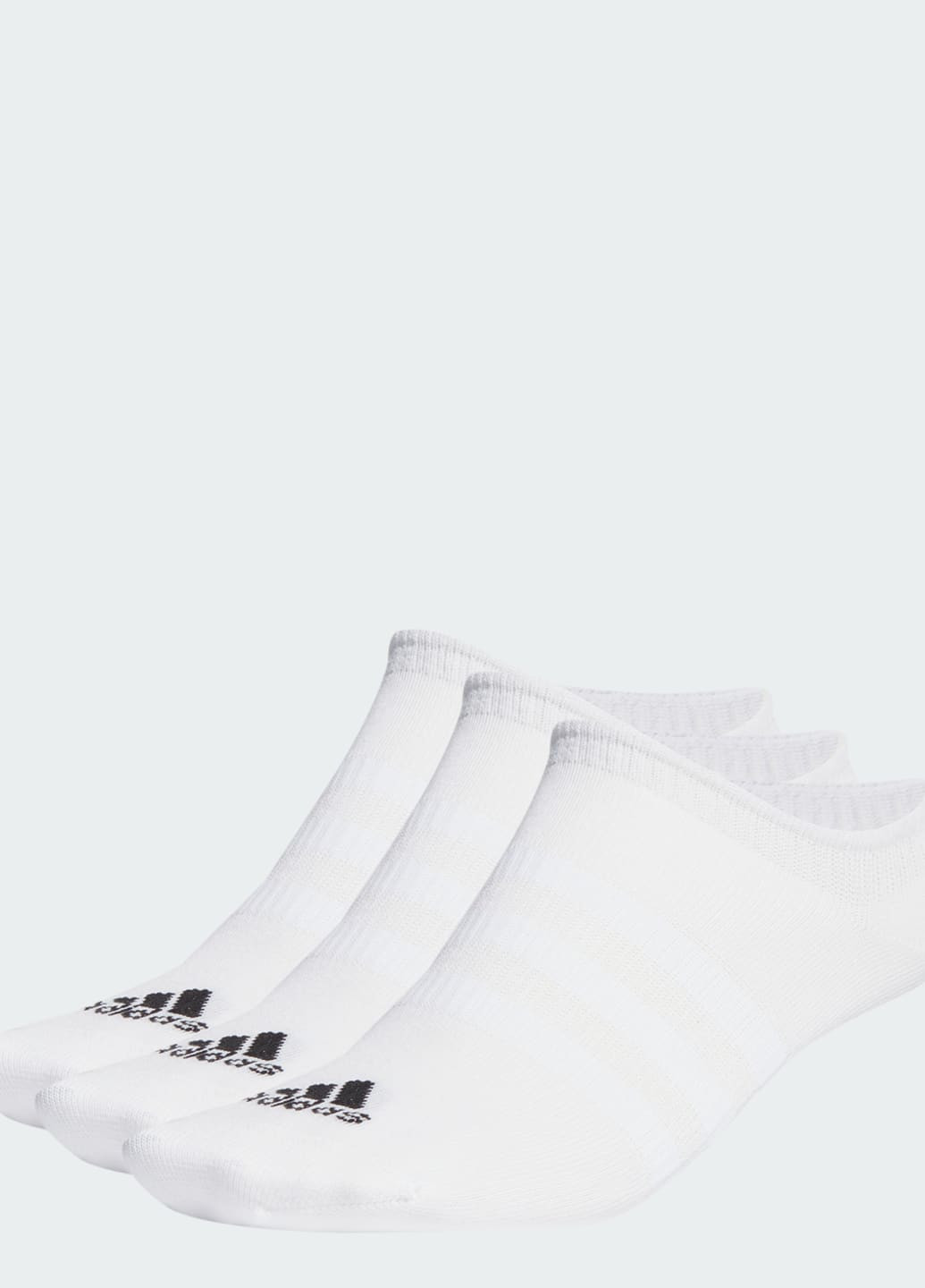 Три пары носков Thin and Light No-Show adidas (259636962)