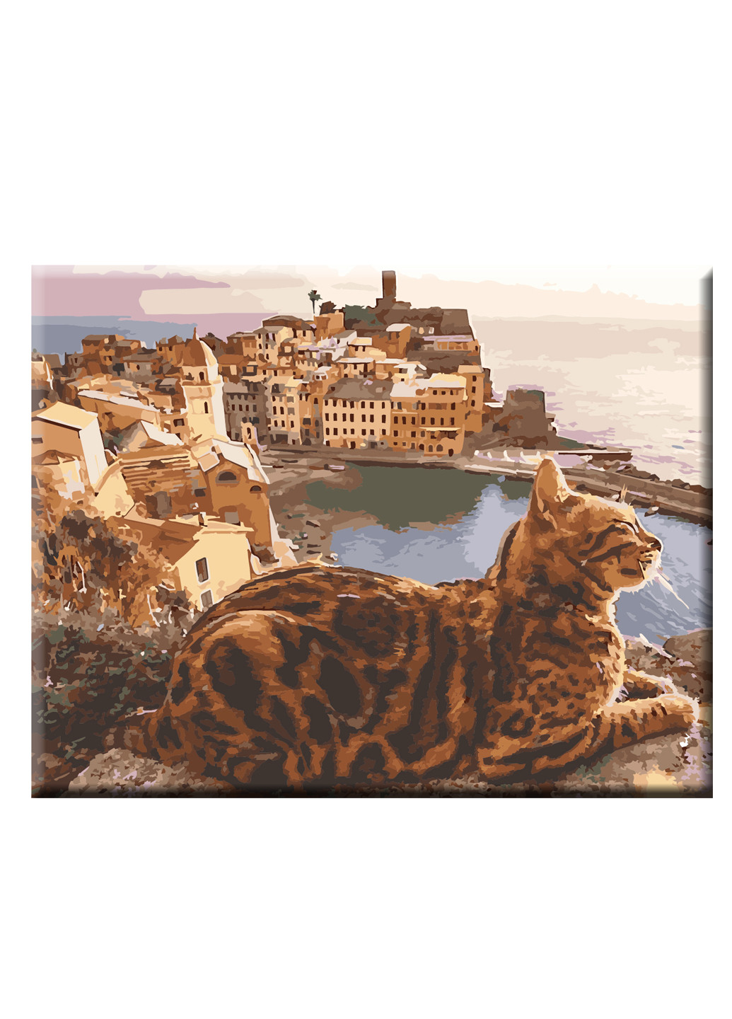 Картина за номерами Кіт на відпочинку 40*50см ArtStory (258819690)