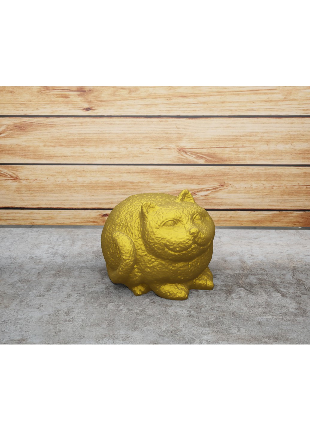 Статуетка товстий кіт (Fat Cat) ЗаСвіт (261555073)