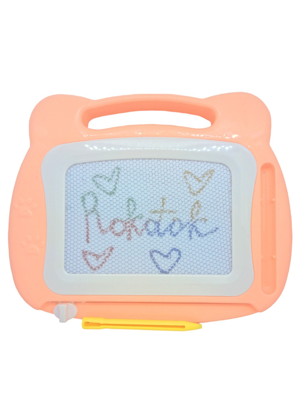 Планшет дитячий дошка кольорова для малювання іграшка Tablet Drawing персикова No Brand (259501146)