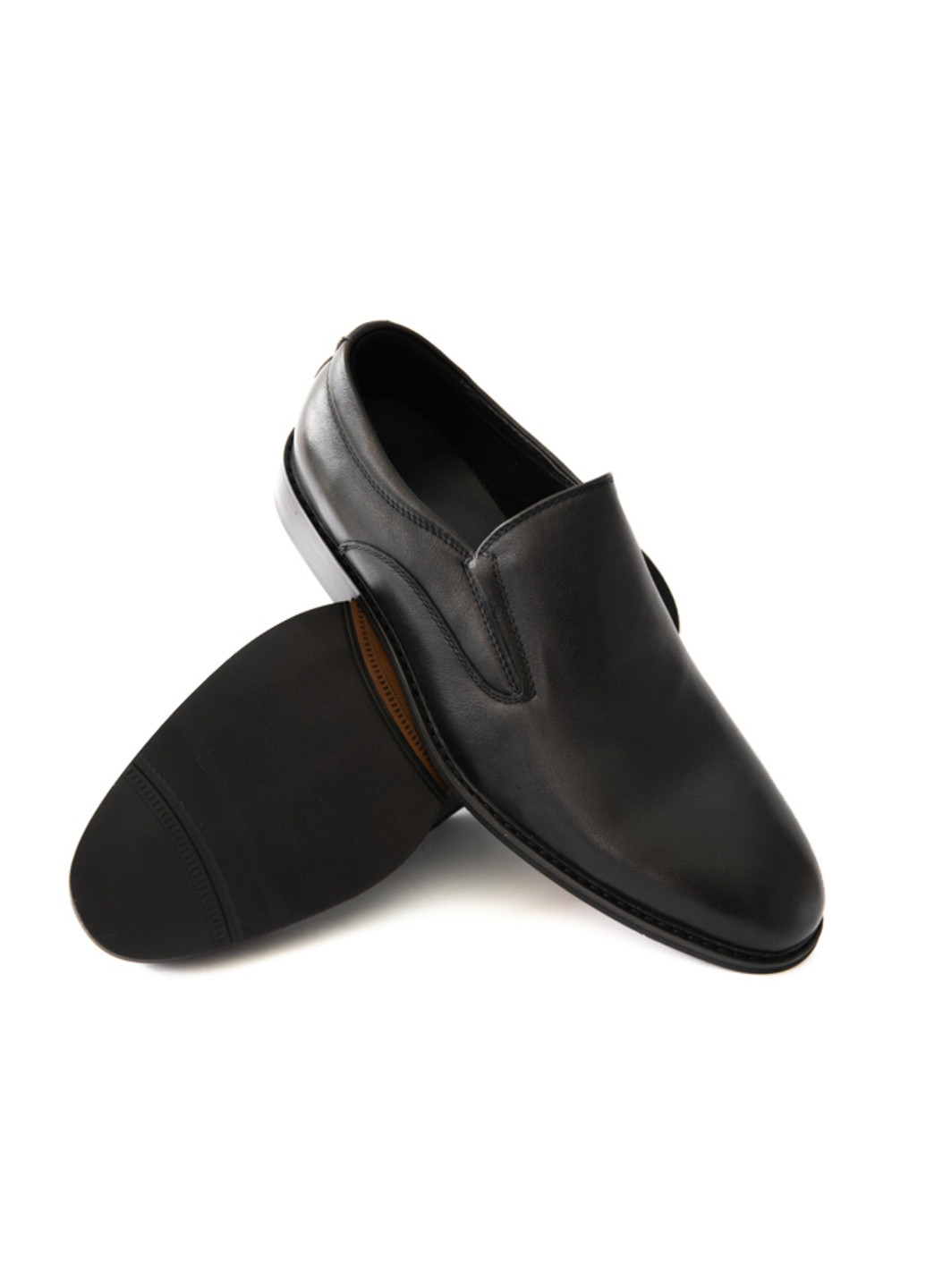 Черные вечерние туфли мужские бренда 9402138_(1) Sergio Billini без шнурков