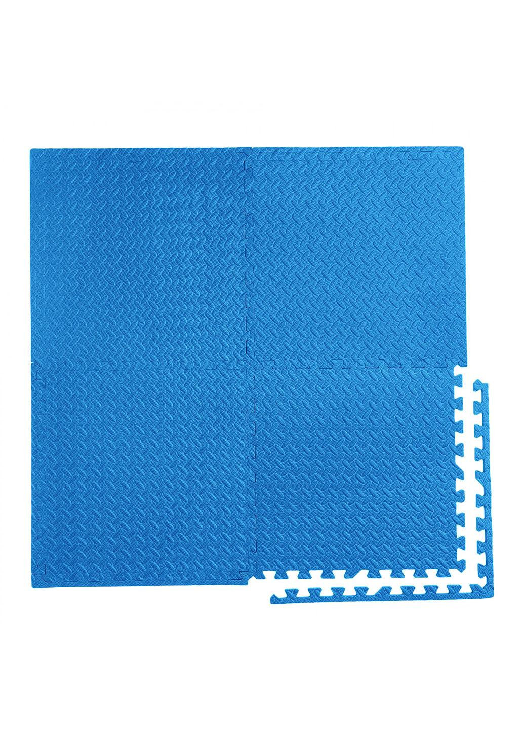 Мат-пазл (ласточкин хвост) Cornix Mat Puzzle EVA 120 x 120 x 1 cм XR-0237 Blue No Brand (264642930)