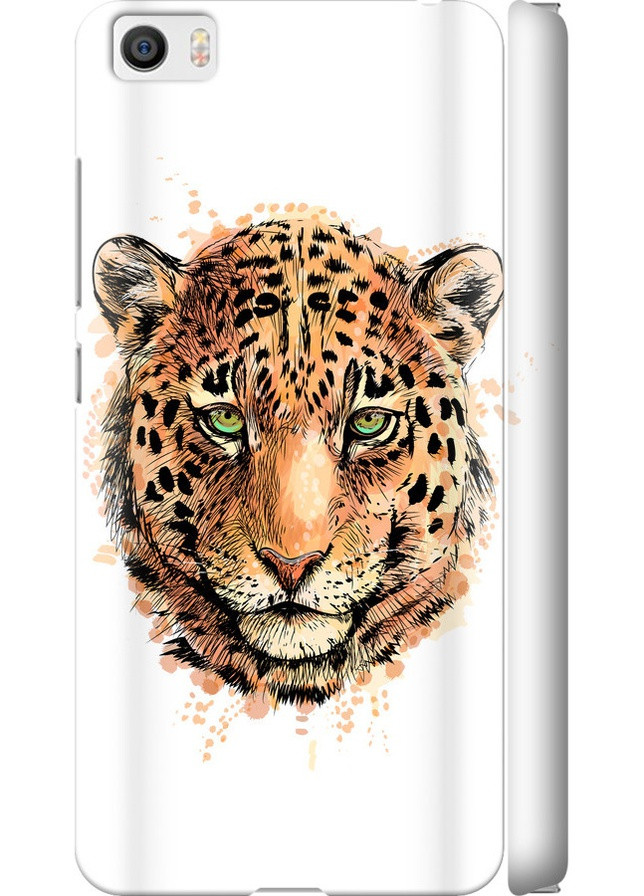 3D пластиковий матовий чохол 'Леопард v2' для Endorphone Xiaomi Mi5 (258083458)