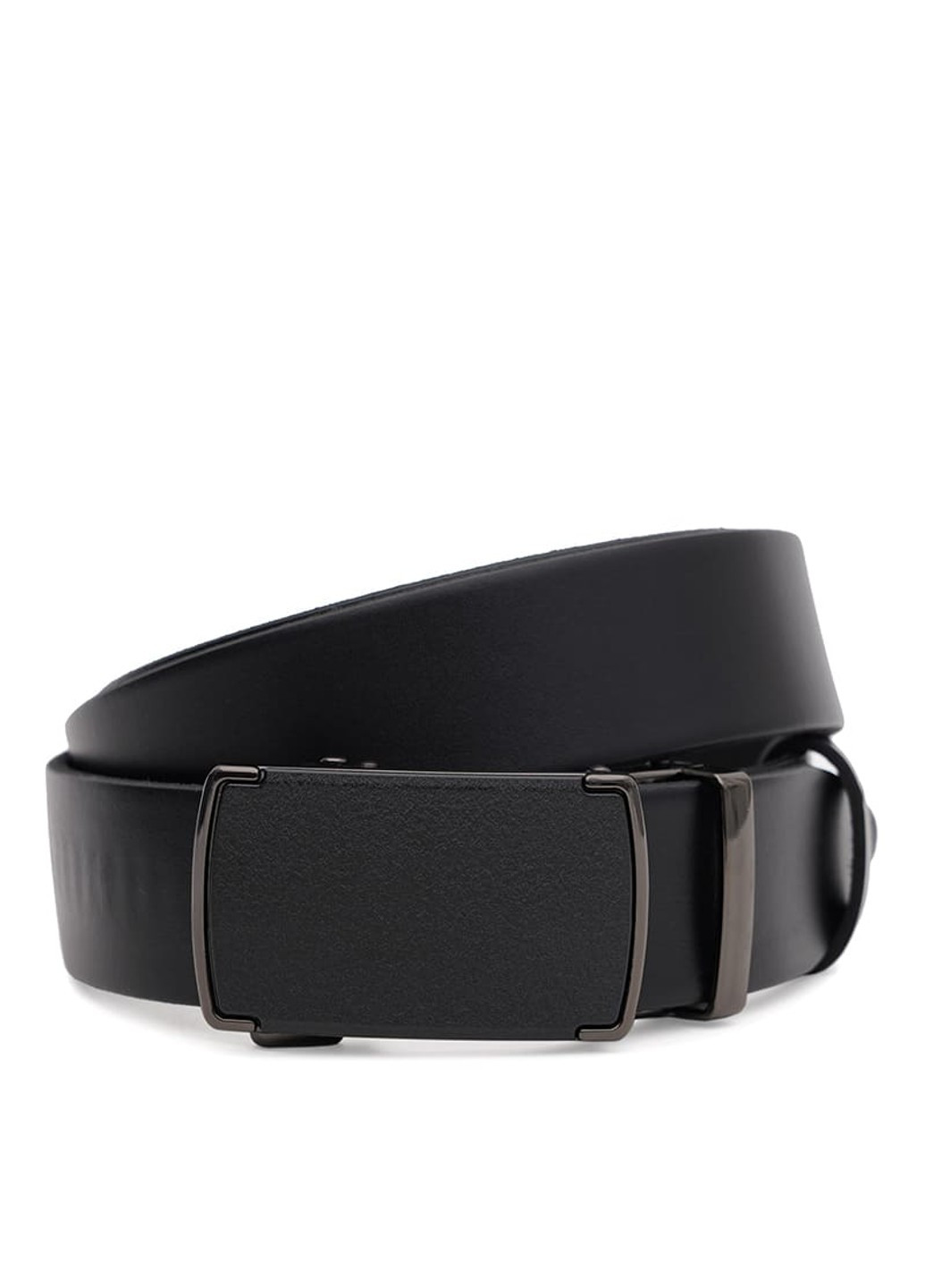 Мужской кожаный ремень 115v1genav26-black Borsa Leather (271665063)