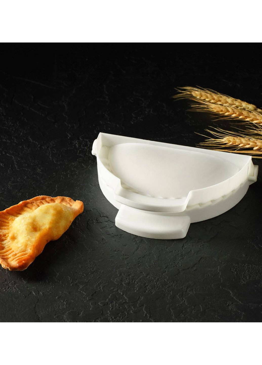 Пластиковая форма для лепки чебуреков и пирожков (чебуречница) диаметр 18 см LY (260165286)