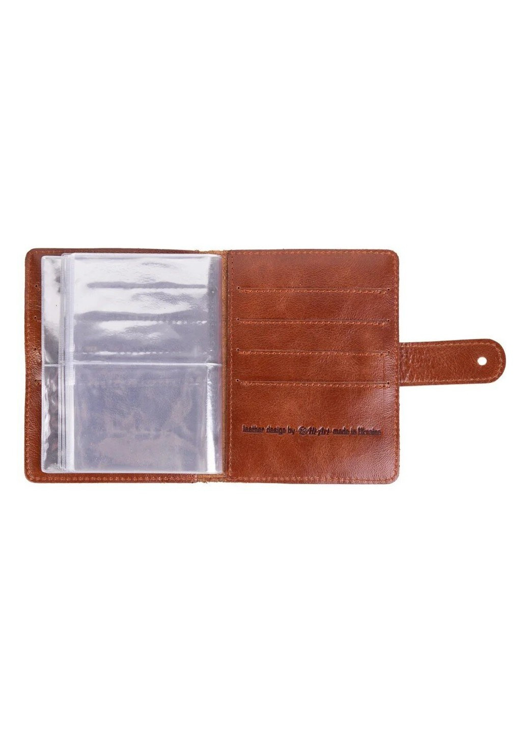 Кожаный картхолдер «Mehendi Classic» CH-06 Crystal Amber Hi Art (269089243)