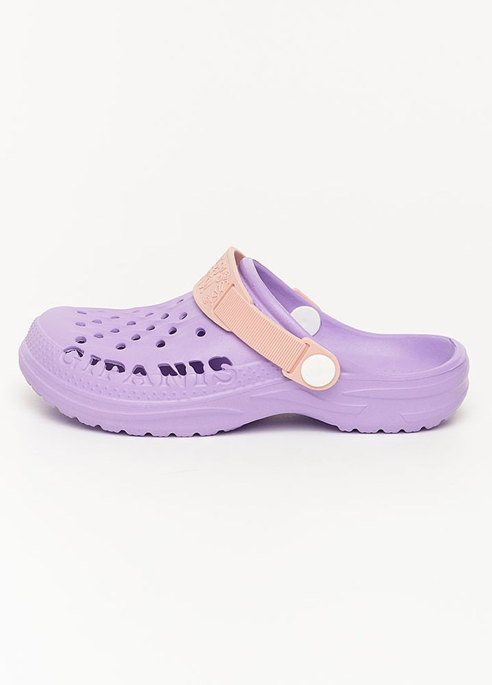 Кроксы для девочки цвет фиолетовый ЦБ-00226464 Gipanis (260581617)