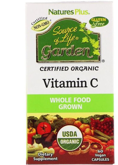 Nature's Plus Vitamin C 500 mg 60 Veg Caps NTP30733 Natures Plus (256719637)