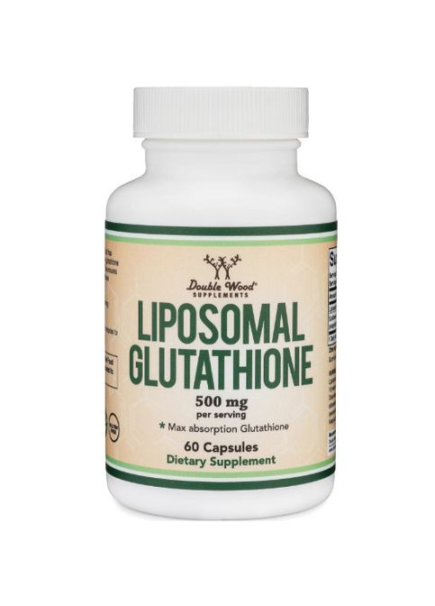 Double Wood Liposomal Glutathione 500 mg (2 caps per serving) 60 Caps Double Wood Supplements (265623961)