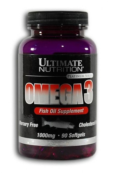 Omega 3 90 Softgels Ultimate Nutrition (257440433)