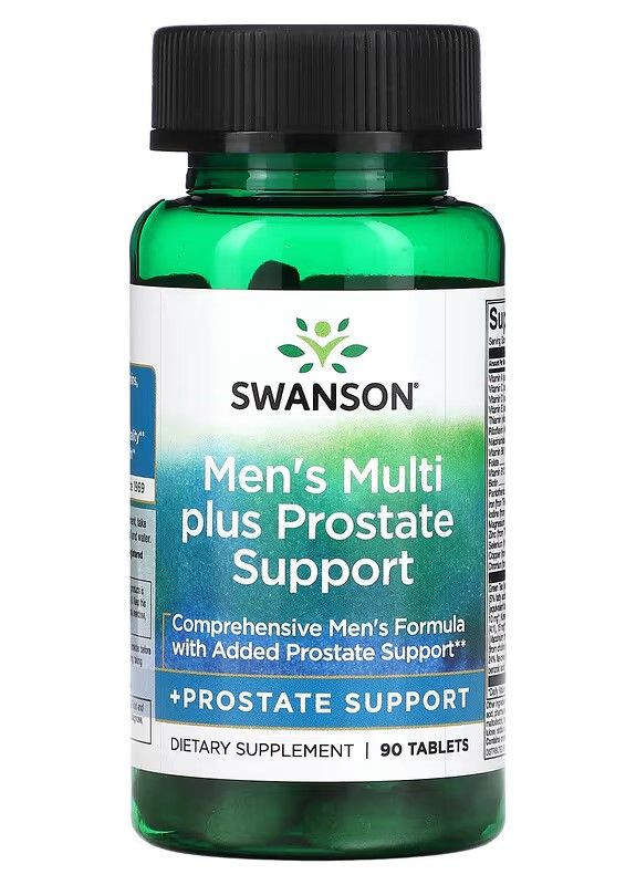 Поддержка простаты Men's Multi Plus Prostate Support, 90 Tablets Swanson (266790586)