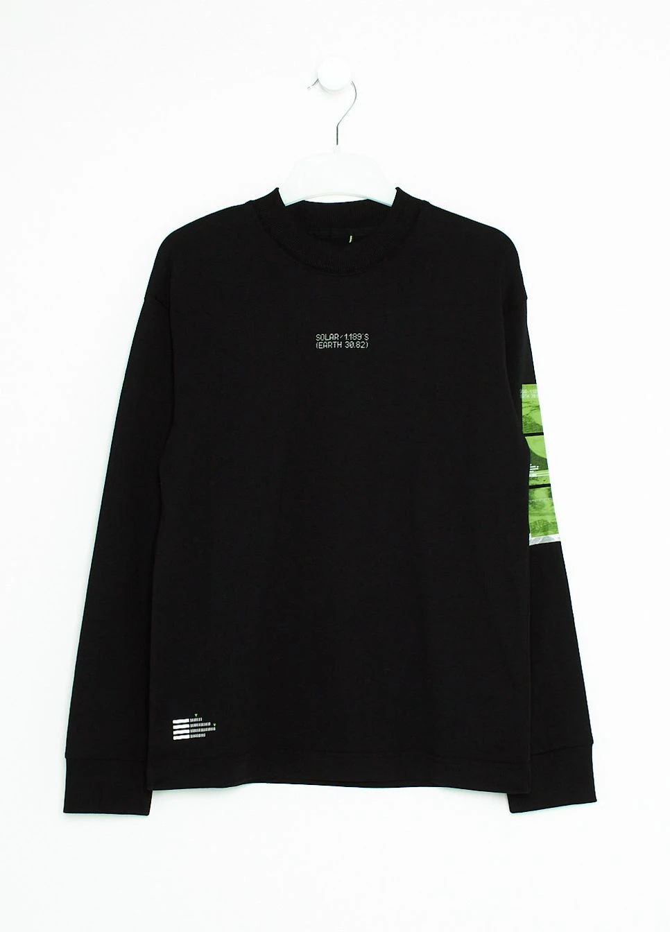 Лонгслів,чорний з принтом, JACK&JONES (260944303)
