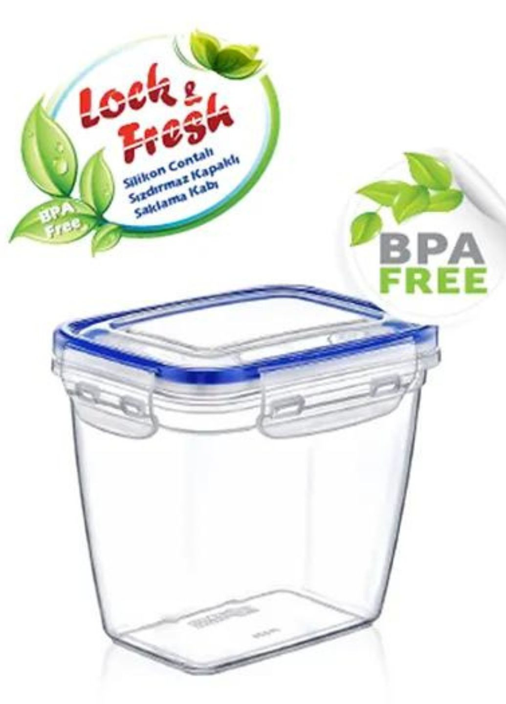 Контейнер пищевой Dunya Plastik Fresh Box с крышкой 825 мл Omak Plastik (269691417)