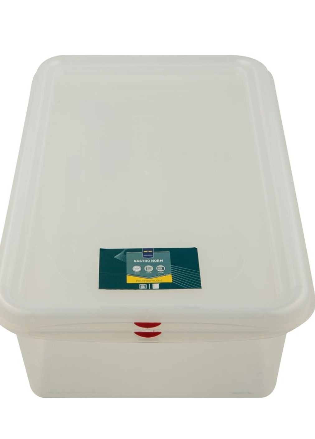 Пищевый прямоугольный контейнер с крышкой GN 1/1, 15см 19,5л Metro (260954358)