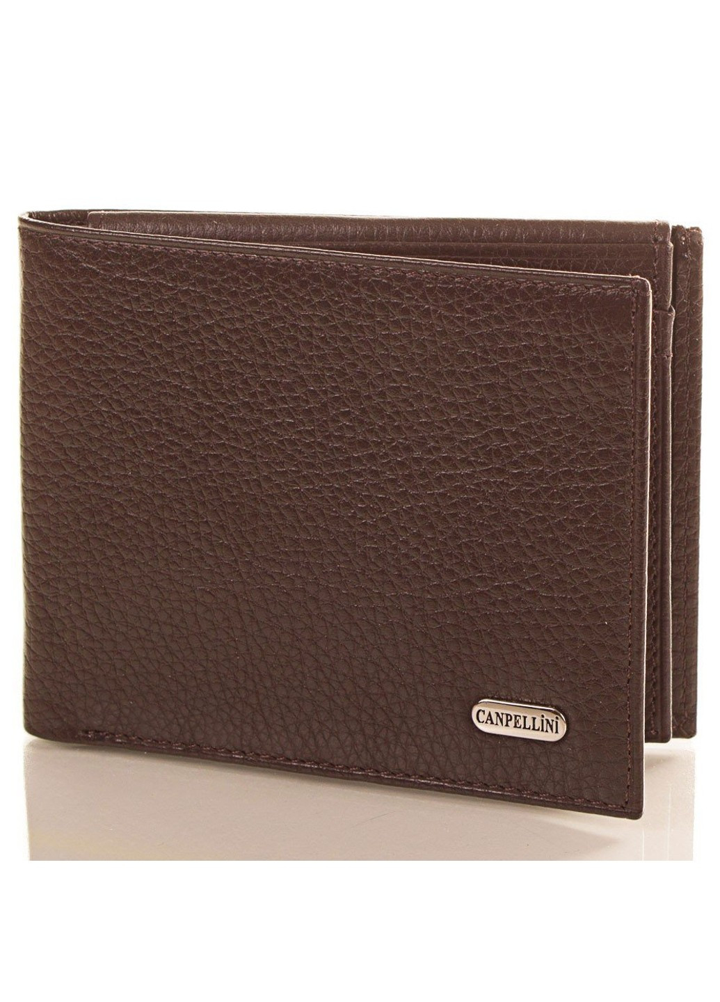Мужской стильный кожаный кошелек коричневый Canpellini (262976719)