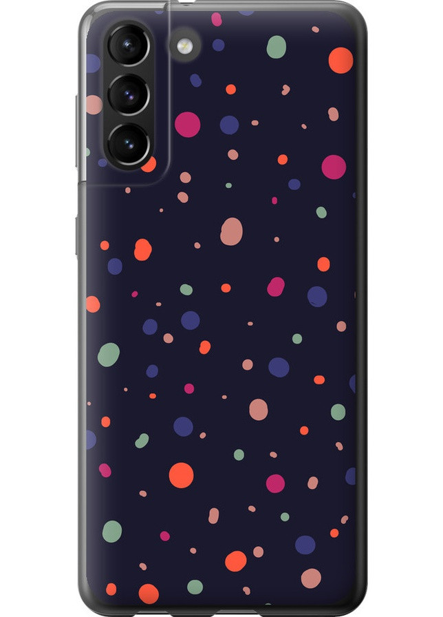 Силиконовый чехол 'Горошек v2' для Endorphone Samsung Galaxy S21 Plus (258088491)
