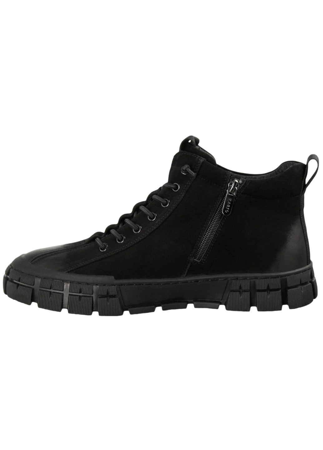 Черные зимние мужские ботинки 199875 Fabio Moretti