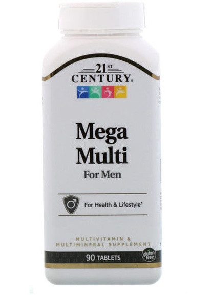 Mega Multi for Men 90 Tabs 21st Century (256725610)
